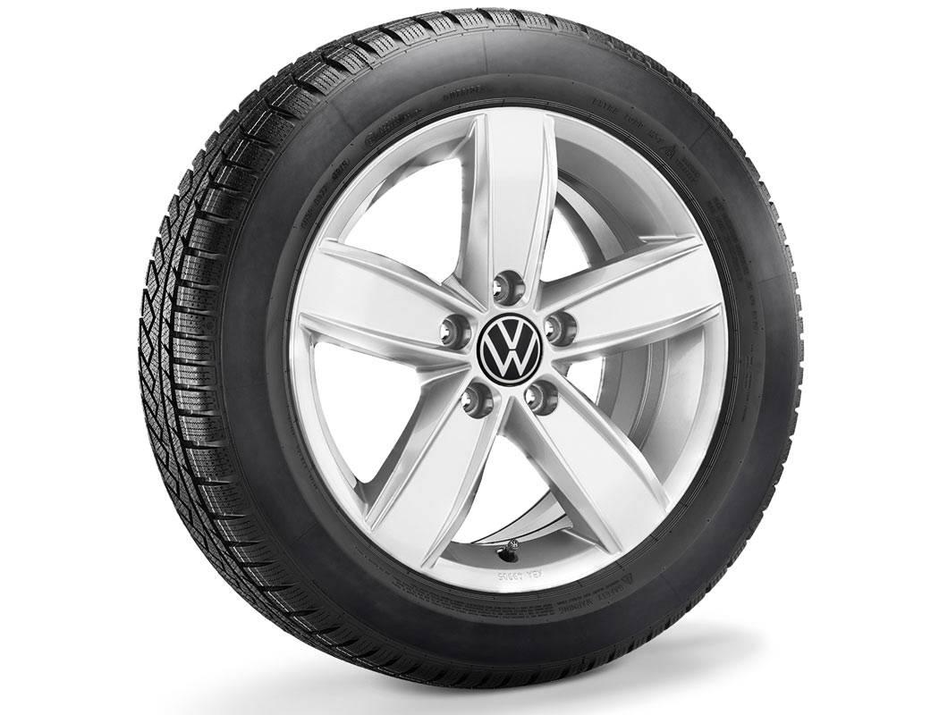 Koło zimowe VW T-Roc z oponą Semperit, R16, prawe