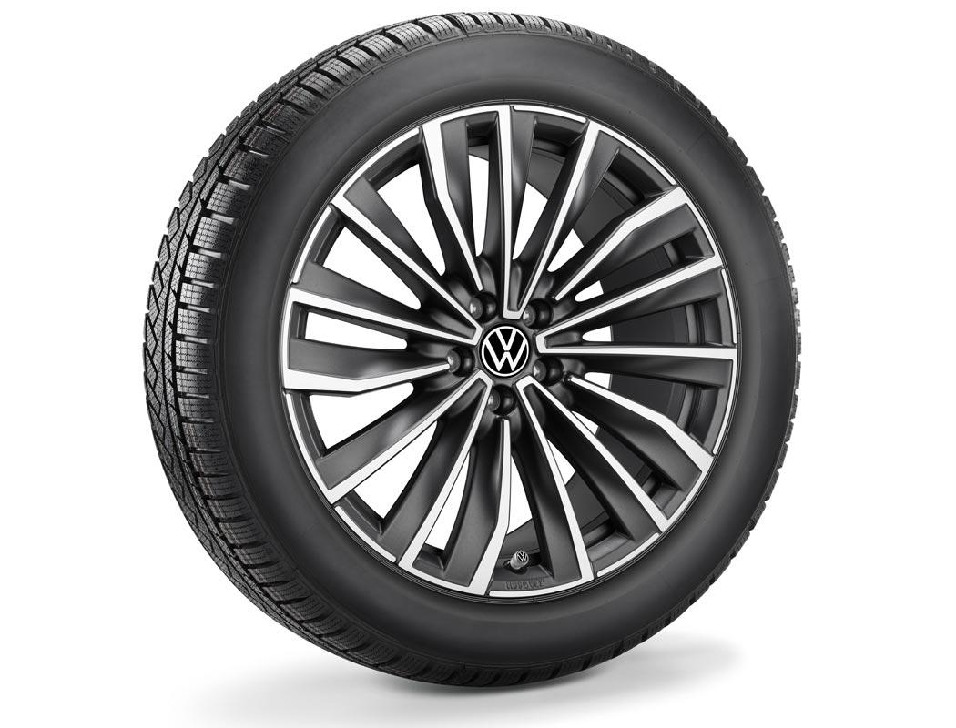 Koło zimowe VW ID.7 z oponą Goodyear, R20, prawe przód
