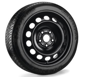 Koło zimowe VW T-Cross & Taigo z oponą Continental, R16, lewe