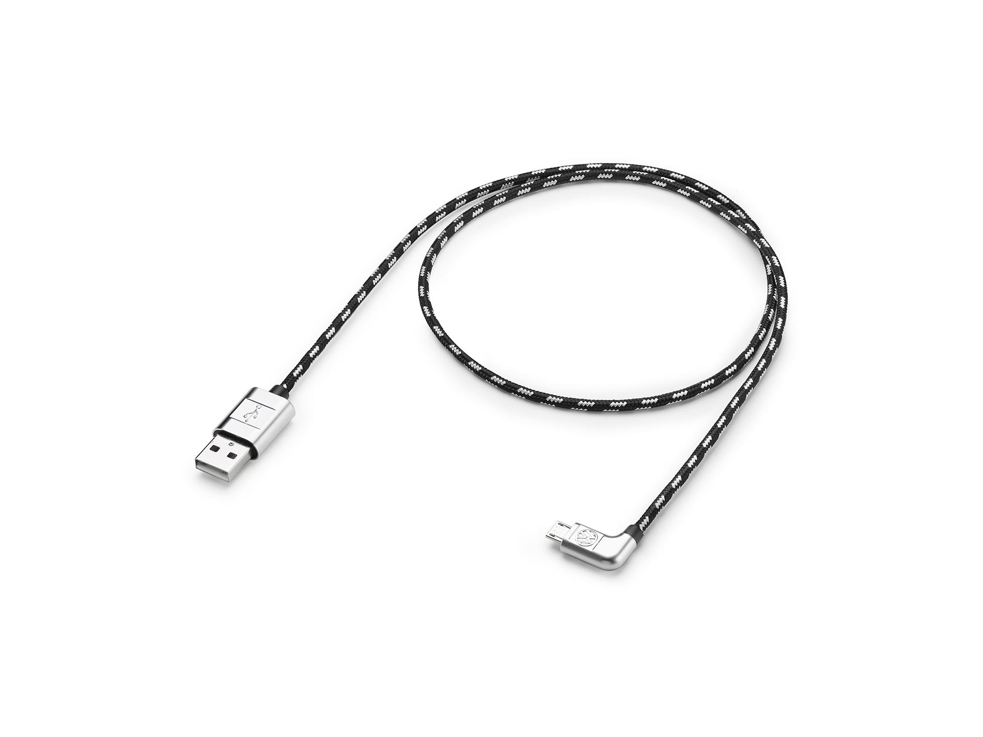 Kabel VW Premium USB-A na Micro-USB, 70cm