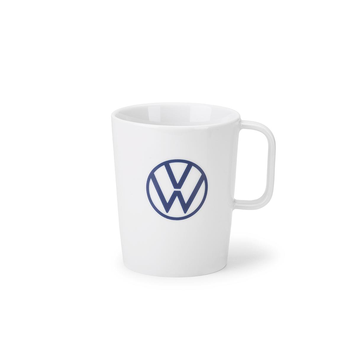 Kubek - nowe logo VW, biały