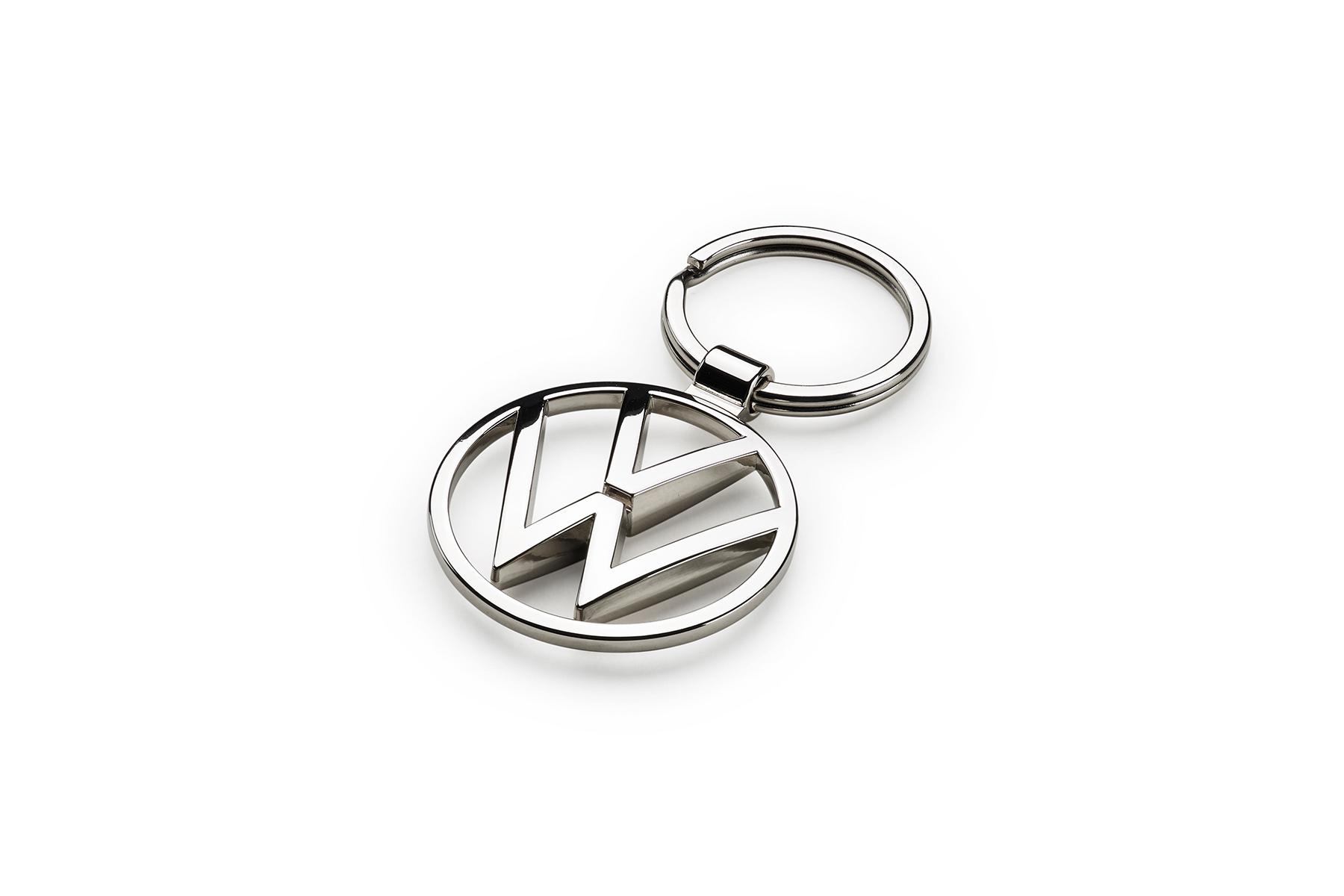 Brelok do kluczy nowe logo VW, srebrny